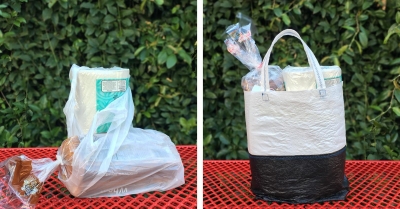 Faça você mesmo: bolsas ecológicas reaproveitando sacos plásticos!