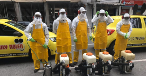 Truly Nolen realiza trabalho de sanitização nas ruas e comunidades do Rio e Niterói